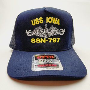 USS IOWA SSN-797 Embroidered Baseball Hat